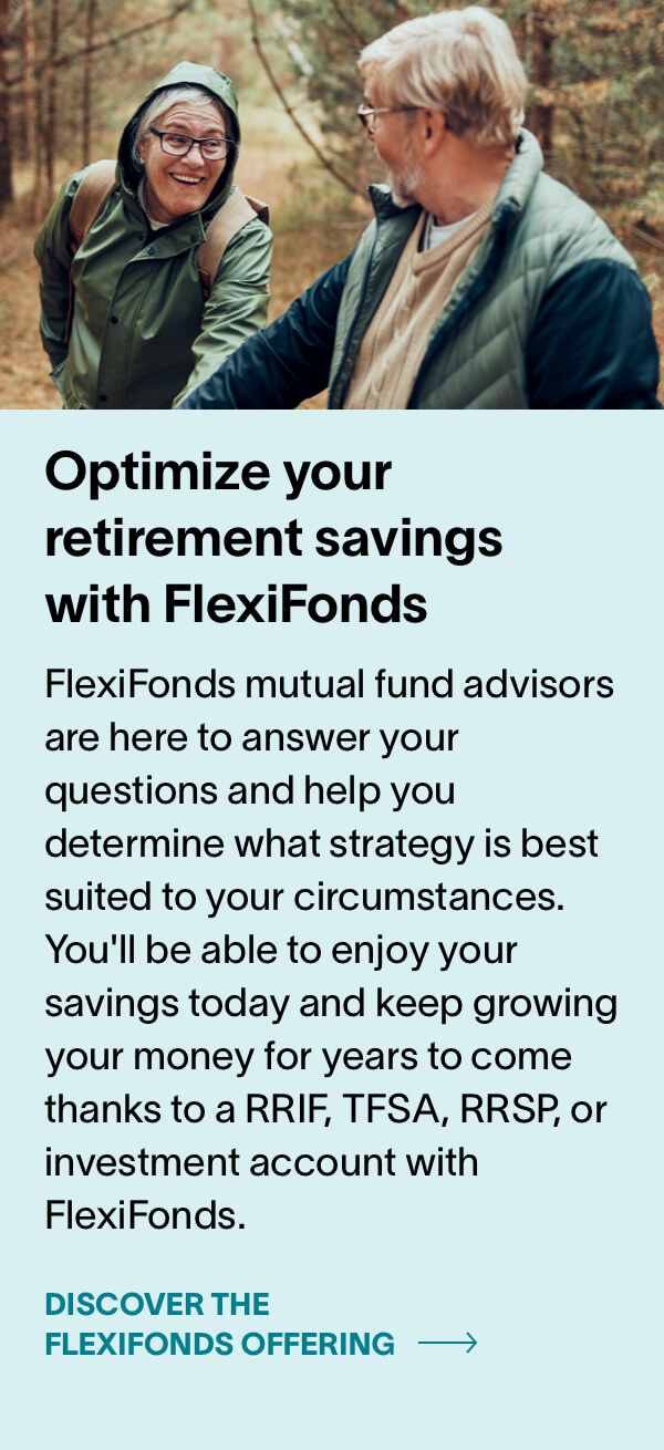 Optimize your retirement savings with FlexiFonds