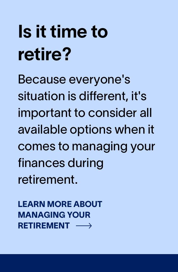 Is it time to retire?
